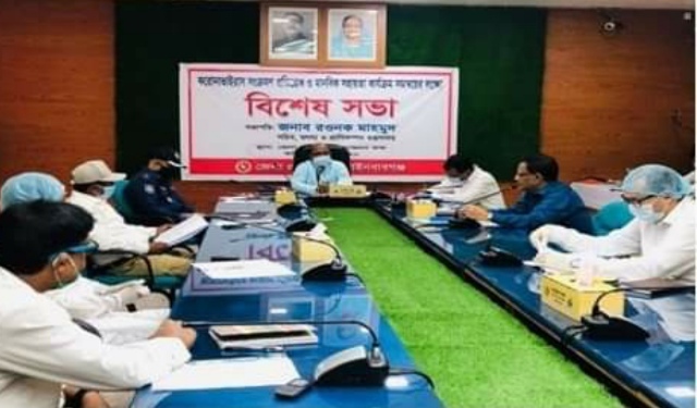 চাঁপাইনবাবগঞ্জে ত্রাণ বিতরণে অনিয়ম প্রতিরোধে সতর্ক দৃষ্টি রাখতে হবে : মাহমুদ