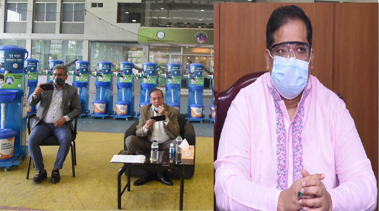 ক্রীড়া ফেডারেশনকে স্বাস্থ্য সুরক্ষা সামগ্রী বিতরণ কার্যক্রমের উদ্বোধন করেন ক্রীড়া প্রতিমন্ত্রী