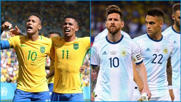 আর্জেন্টিনার প্রতিপক্ষ ভেনেজুয়েলা, চিলির মুখোমুখি ব্রাজিল