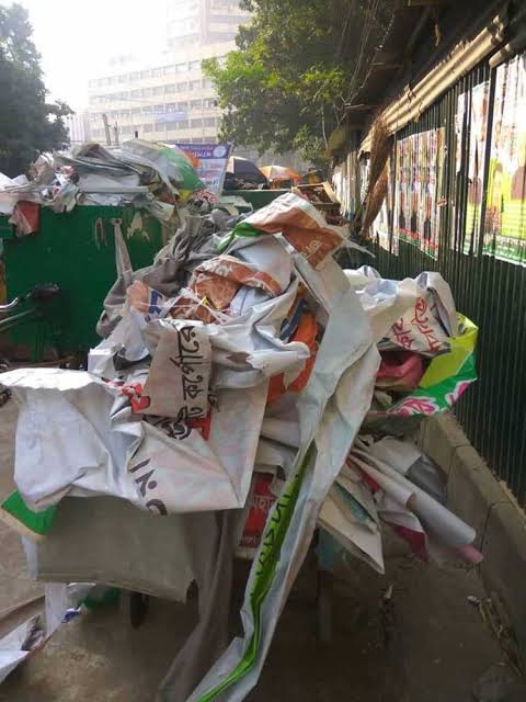 নির্বাচনের পোস্টার-ব্যানার অপসারণ শুরু