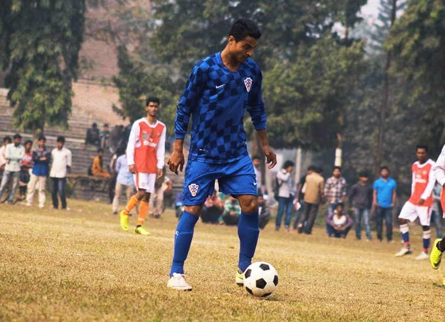 জাতীয় ফুটবল দলে ডাক পেলেন ইবি'র  শিক্ষার্থী রয়েল