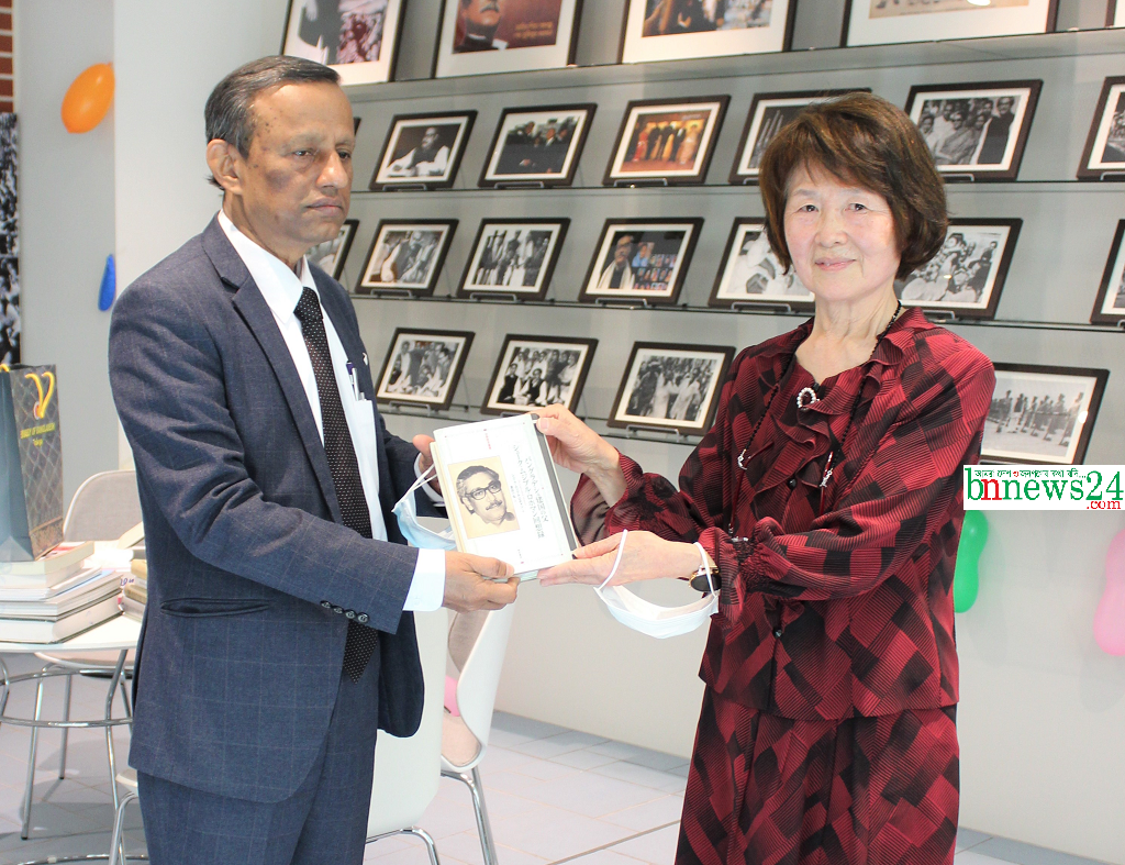 রাষ্ট্রদূত শাহাবুদ্দিন আহমদের সঙ্গে জাইসের প্রেসিডেন্ট সাচিকো ইয়ামানোর সাক্ষাত