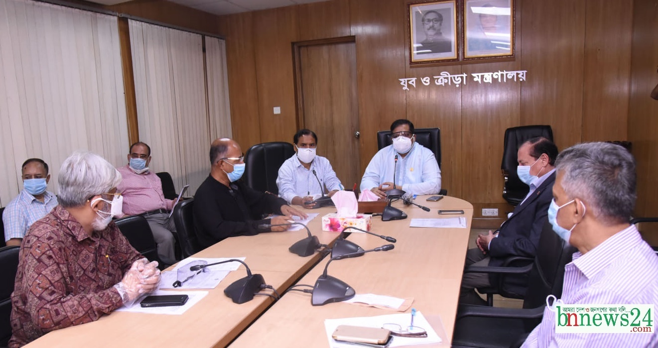 দেশের খেলাধুলা ও প্রশিক্ষণ কার্যক্রম পুনরায় চালুর বিষয়ে ভাবছে ক্রীড়া প্রতিমন্ত্রী