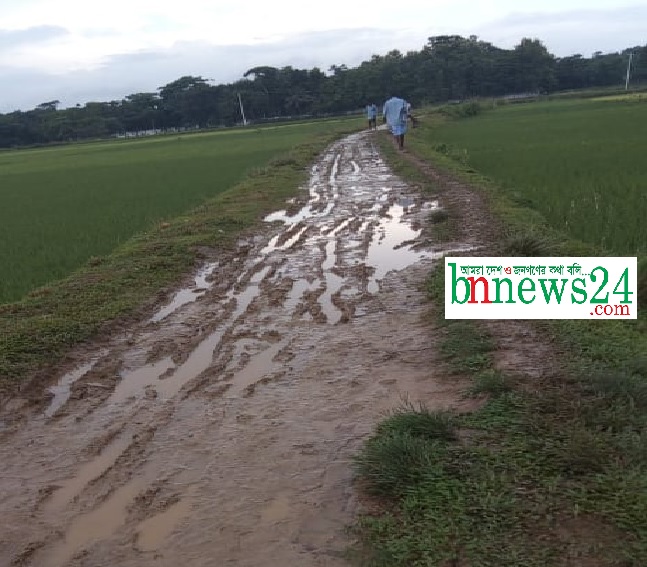 দূর্ভোগের এক কিলোমিটার, সড়ক নাকি মরণ ফাঁদ!