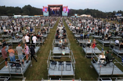 এই প্রথম কনসার্ট চালু করেছে এরিনা