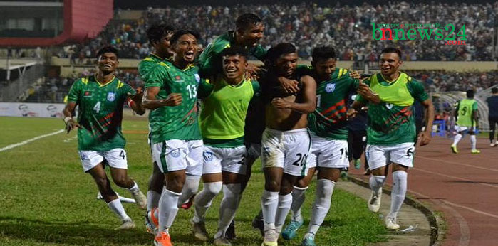 পাঁচ বছর পর নেপালকে হারিয়ে জয়ের স্বাদ পেল বাংলাদেশ