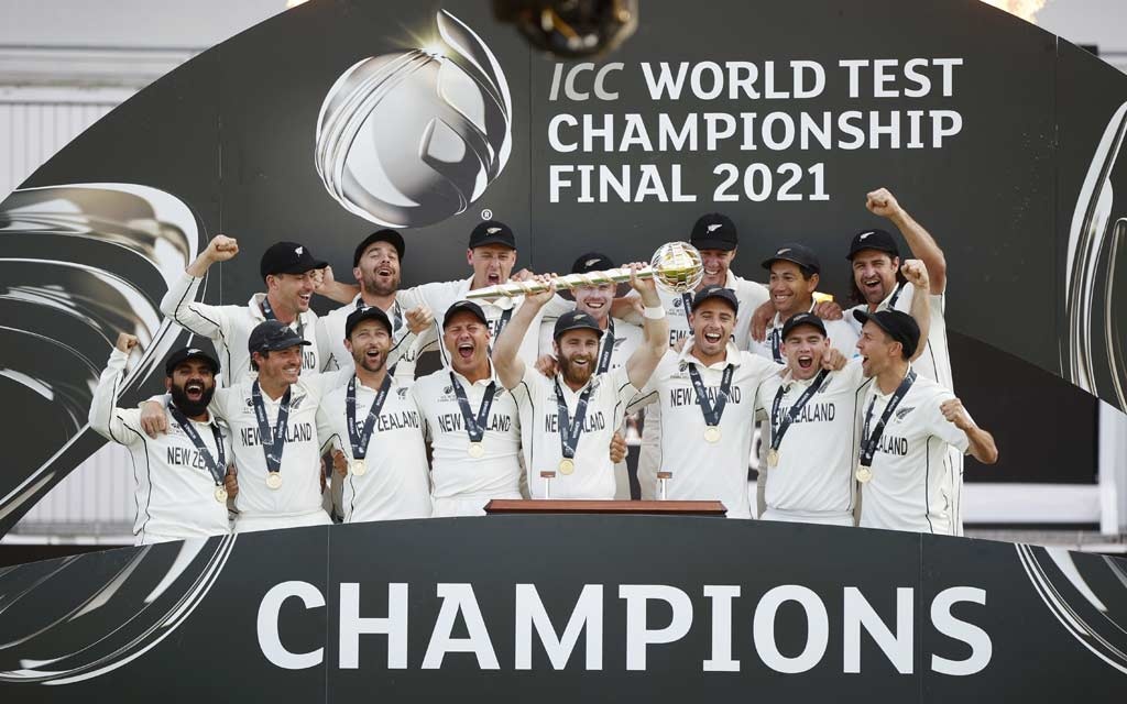 ভারতকে হারিয়ে টেস্ট চ্যাম্পিয়ন নিউজিল্যান্ড